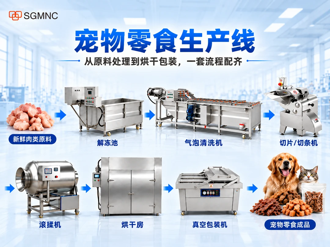 宠物零食生产线_宠物零食生产设备_宠物零食加工流水线
